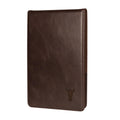 TORRO Genuine Leather Golf Scorecard and Yardage Book Holder – Dark Brown