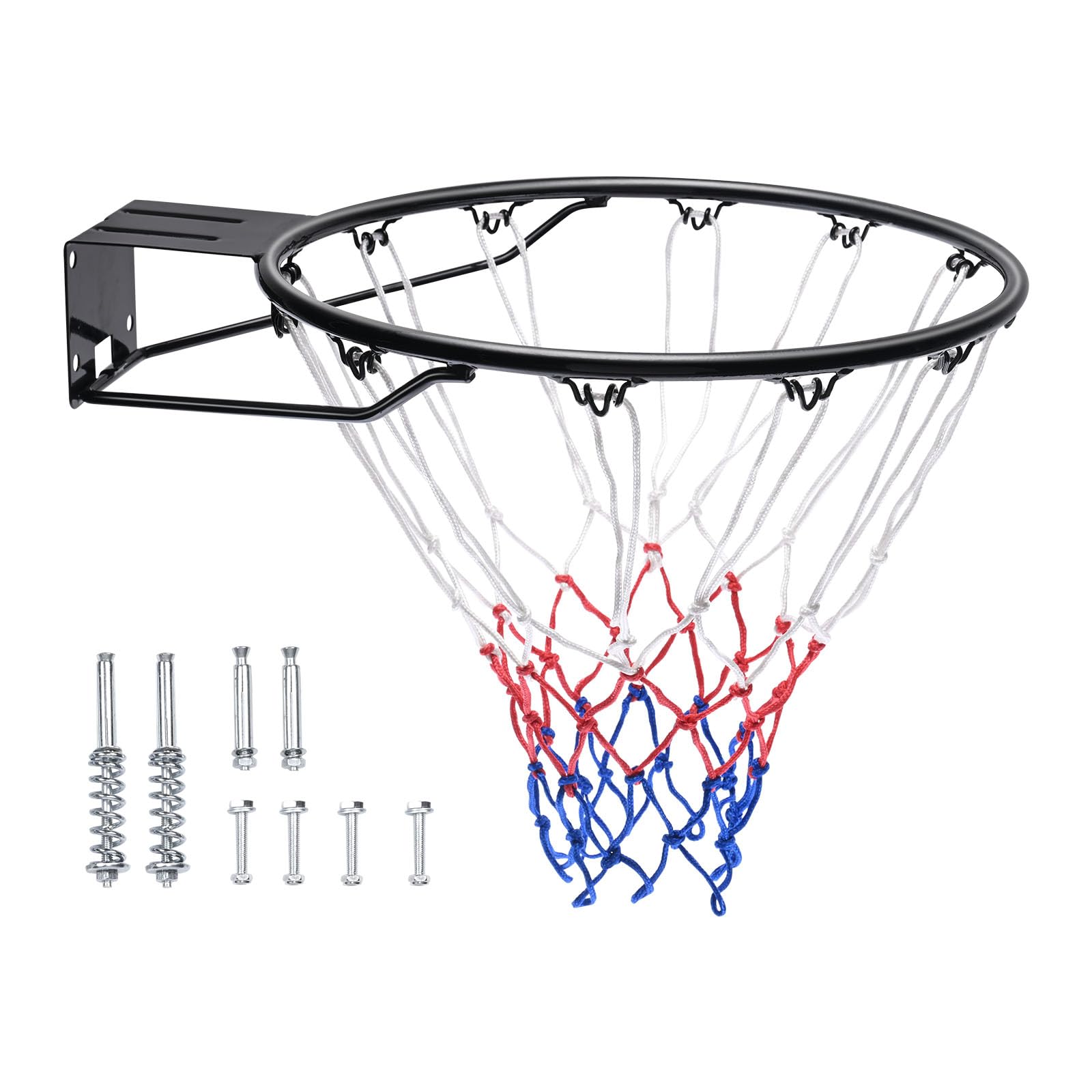 VEVOR 18" Basketball Rim – Heavy Duty Wall Mounted Hoop Replacement