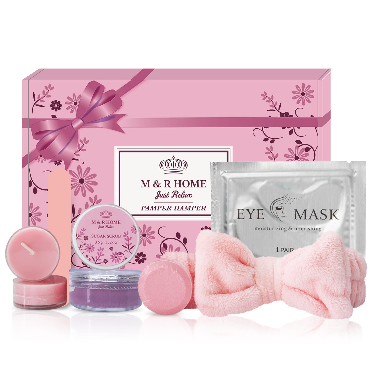 Jolof Store Lavender Spa Pamper Hamper – Relaxation Self Care Gift Set