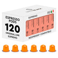 BrewBlack Supremo Coffee Capsules | 120 Nespresso Compatible Pods