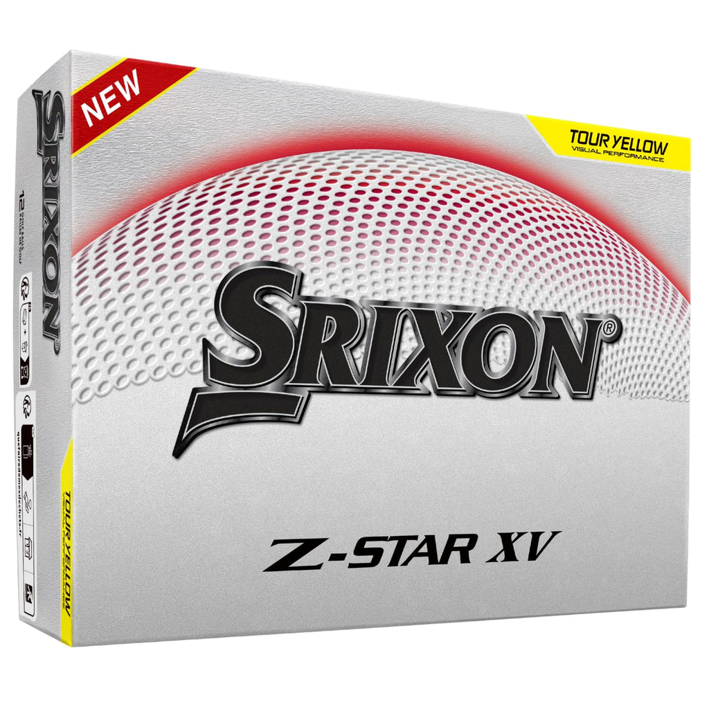 Srixon Z-STAR XV Golf Balls – FastLayer DG Core 2.0 Urethane Cover