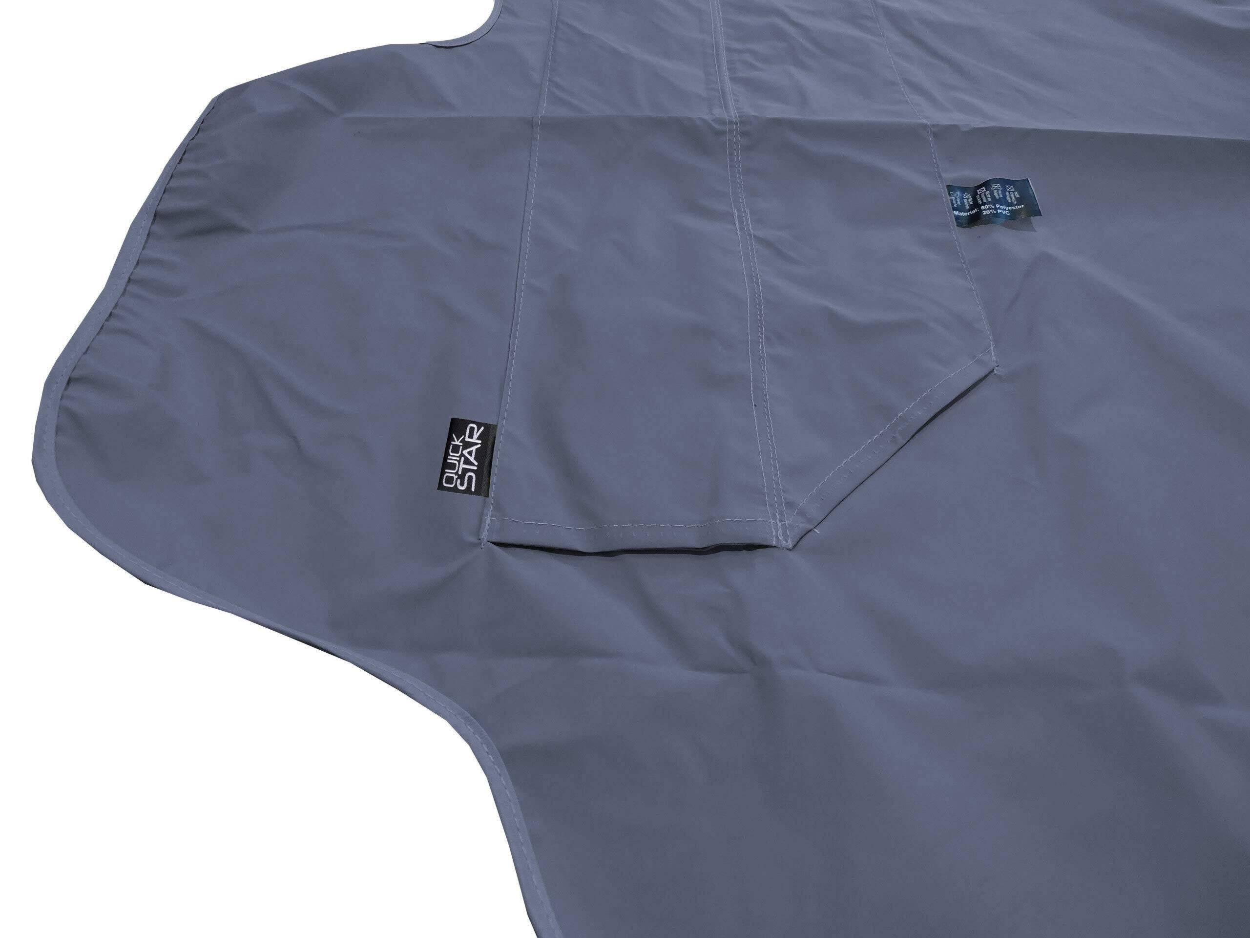 Quick-Star 3-Seater Swing Replacement Roof - Grey Polyester Canopy