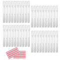 40pcs Cuticle Oil Pens | 3ml Refillable Twist Pens with Brush