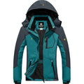 GEMYSE Women's Waterproof Ski Jacket | Fleece Lined Winter Coat - XL