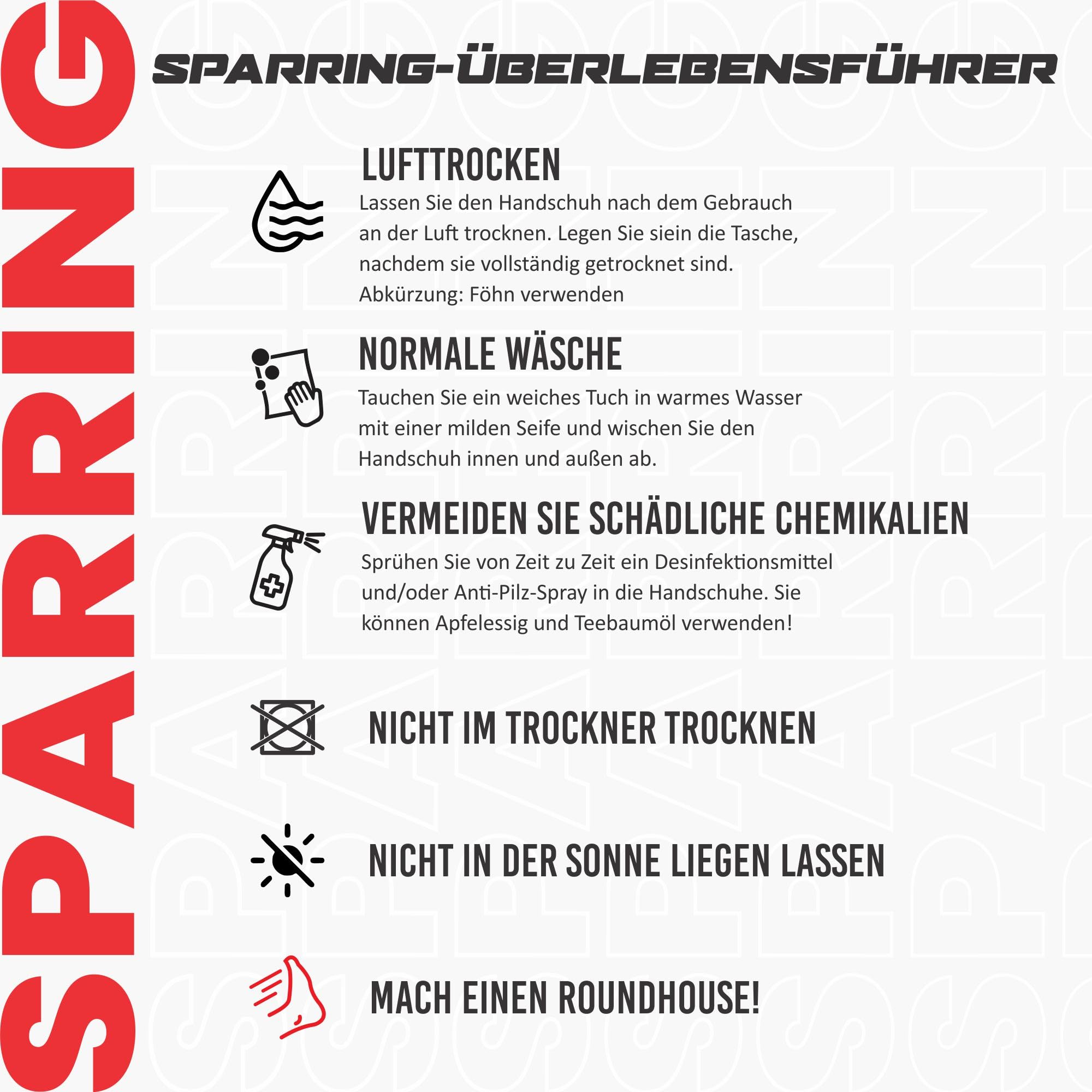 Starpro MMA Sparring Gloves – Synthetic Leather Grappling & Training Gear
