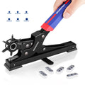 WORKPRO Heavy Duty Desktop Leather Hole Puncher with 6 Multi Sized Holes