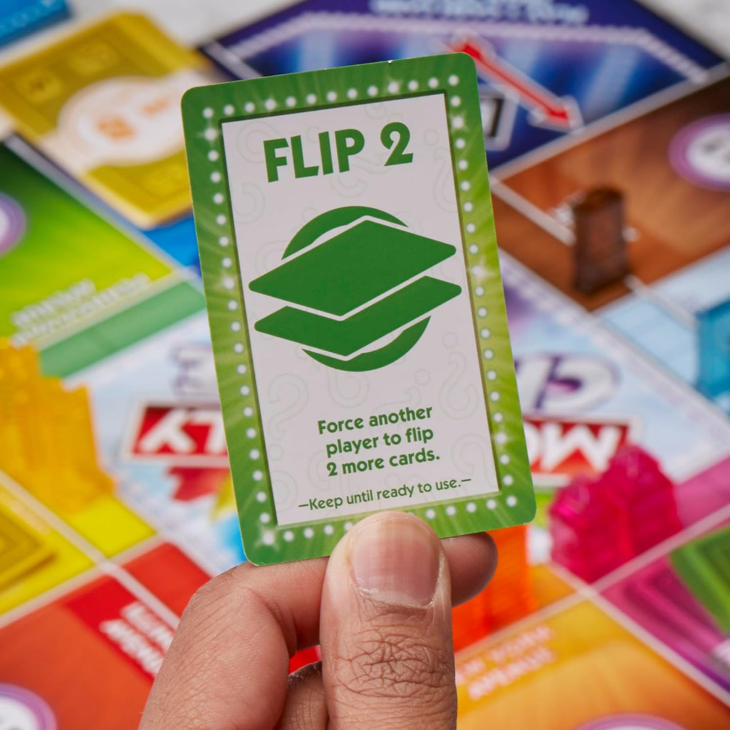 Hasbro Monopoly Chance Card Game – Fast-Paced Family Strategy Board Game