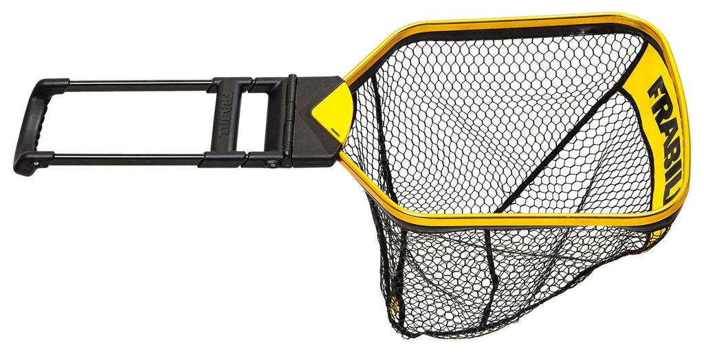 Frabill Trophy Haul Bearclaw Fishing Net | One-Handed Design with Light