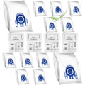 12-Pack Vacuum Bags for Miele C1 C2 C3 S8000 with 8 Filters