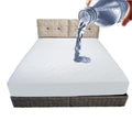 Cotton Mattress Protector White, 90 x 190 cm