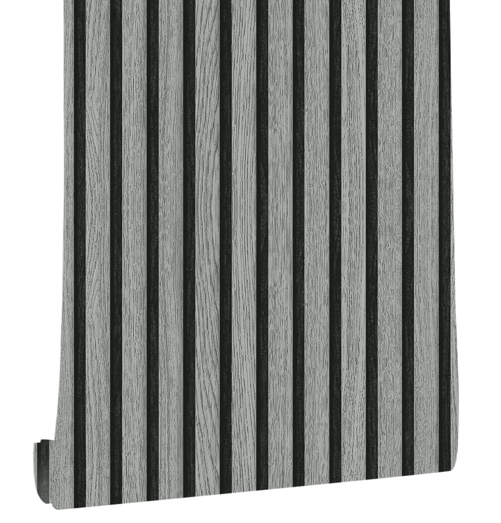 myforHD Wood Slat Peel and Stick Wallpaper – Natural Wood Grain Contact Paper