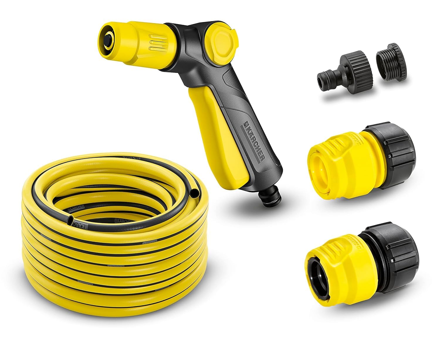 Kärcher 2.645-115.0 Garden Hose Set with Spray Gun and Tap Connector