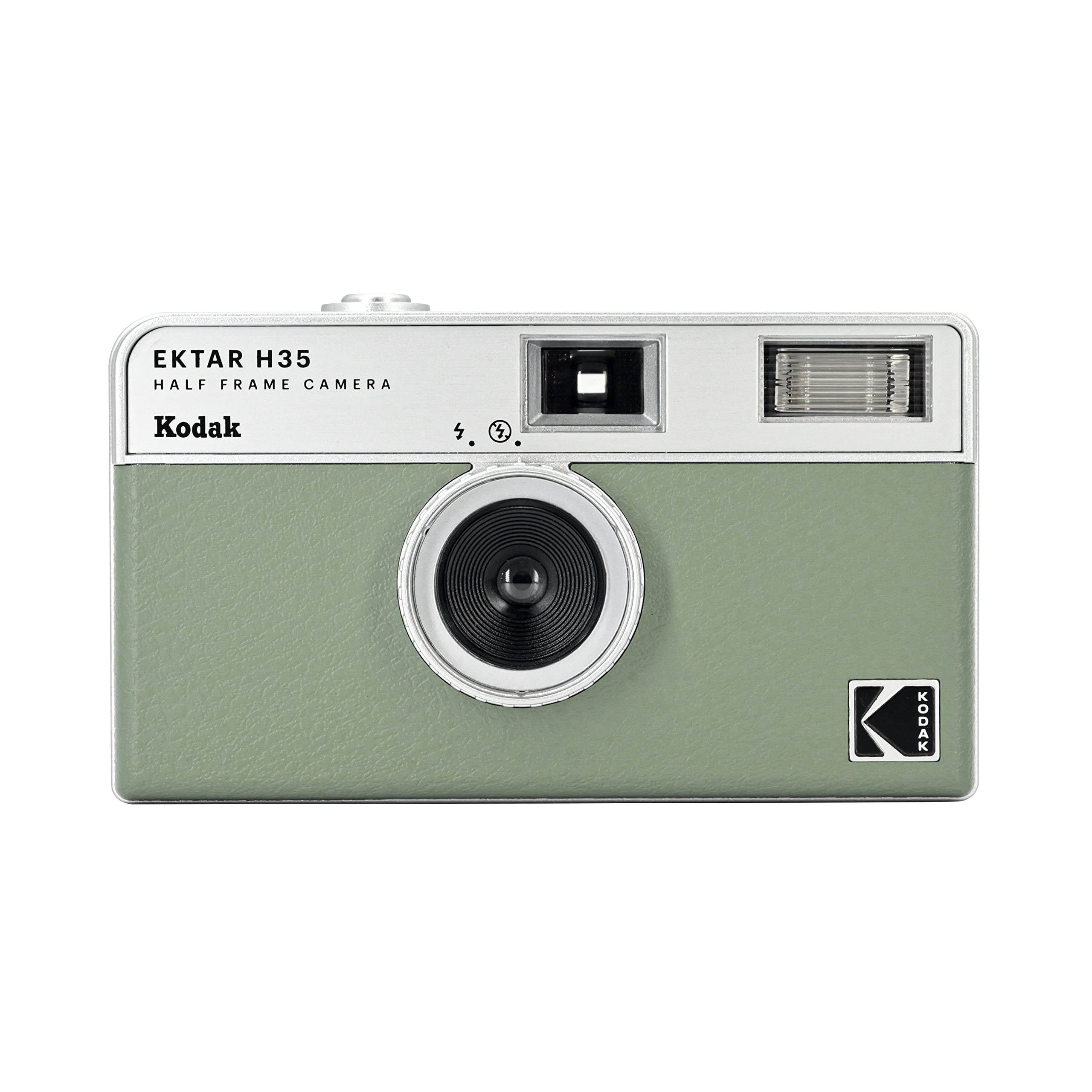 Kodak Ektar H35 Half Frame 35mm Film Camera - Reusable & Lightweight (Sage)