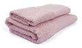 Needle Fil S.r.l. Cotton Towel Set with Aida Canvas - Pink - 2 Pieces