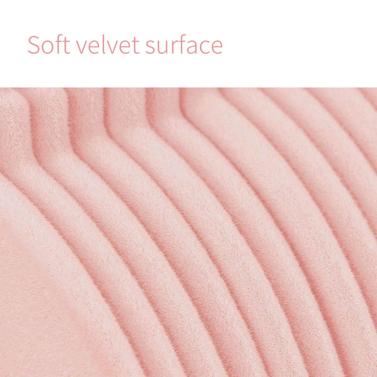 ManGotree 11" Baby Velvet Hangers Non-Slip Kids Hangers 30 Pack Light Pink - image 4