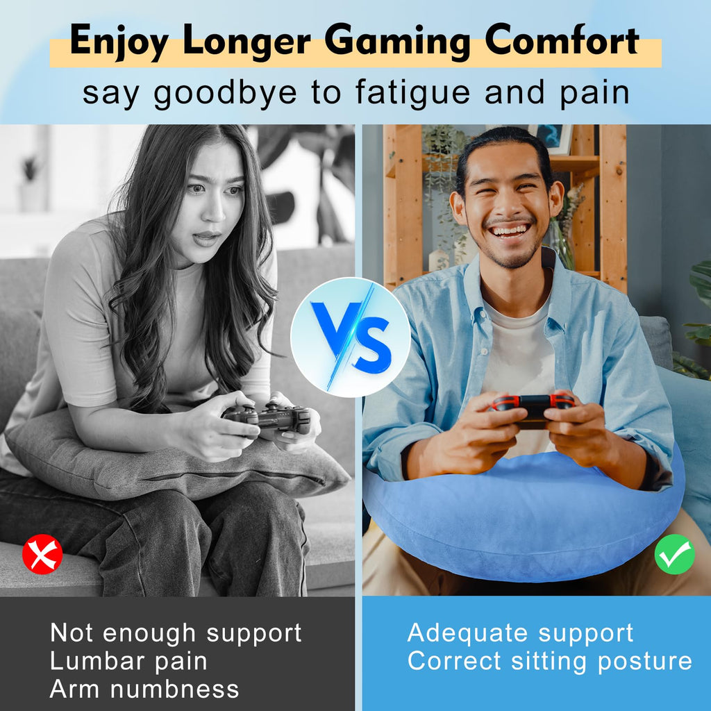 Jolof Store Reading Gaming Pillow – Ergonomic Arm Support Lap Desk