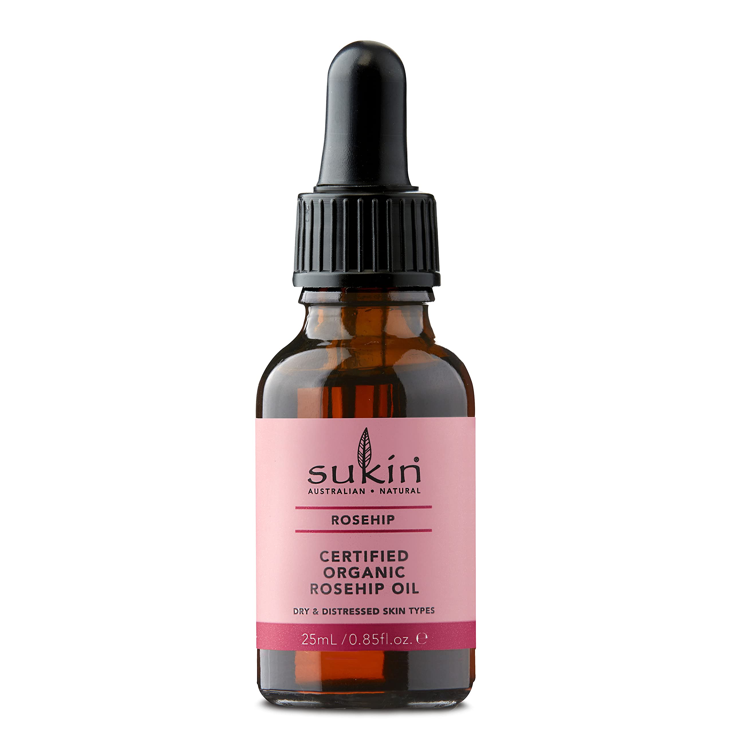 Sukin Certified Organic Rosehip Oil 25ml – Anti-Aging & Scar Treatment