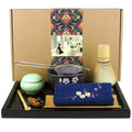 Artcome Japanese Matcha Tea Set – 10-Piece Bamboo and Ceramic Gift Set