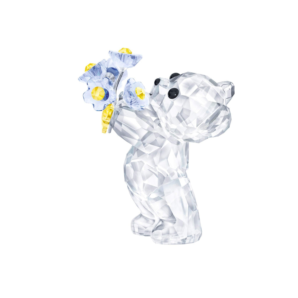 Swarovski Kris Bear Forget-Me-Not – Crystal Collectible Figurine