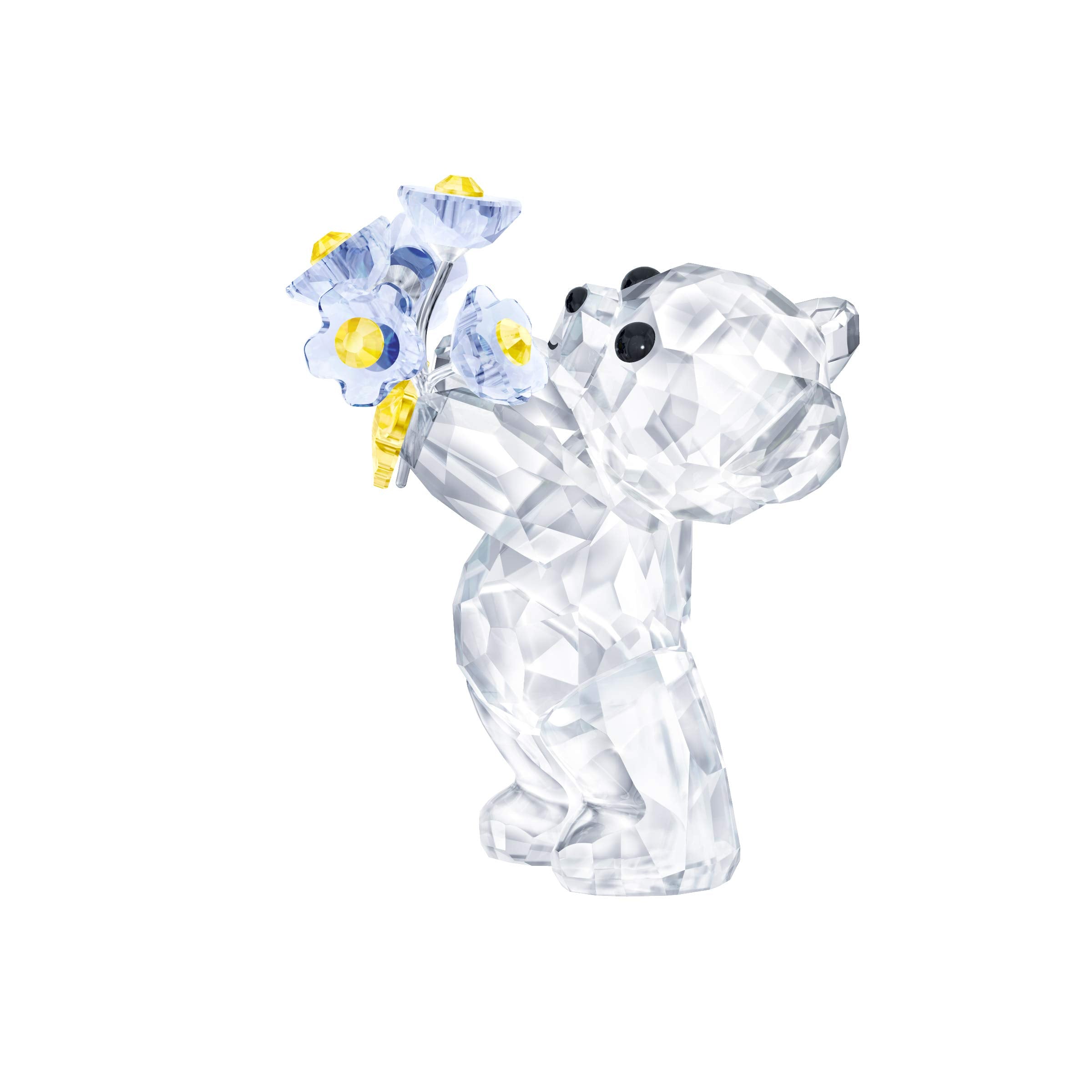 Swarovski Kris Bear Forget-Me-Not – Crystal Collectible Figurine