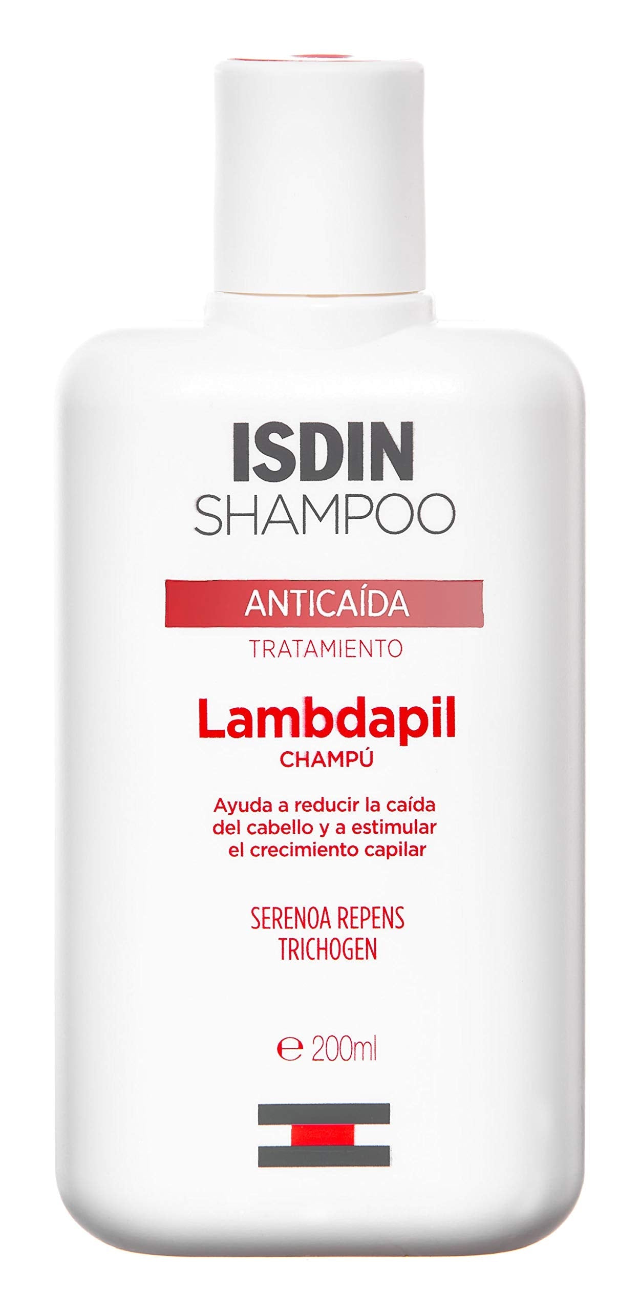 ISDIN Lambdapil Anti-Hair Loss Shampoo for Thinning Hair & Growth, 200ml