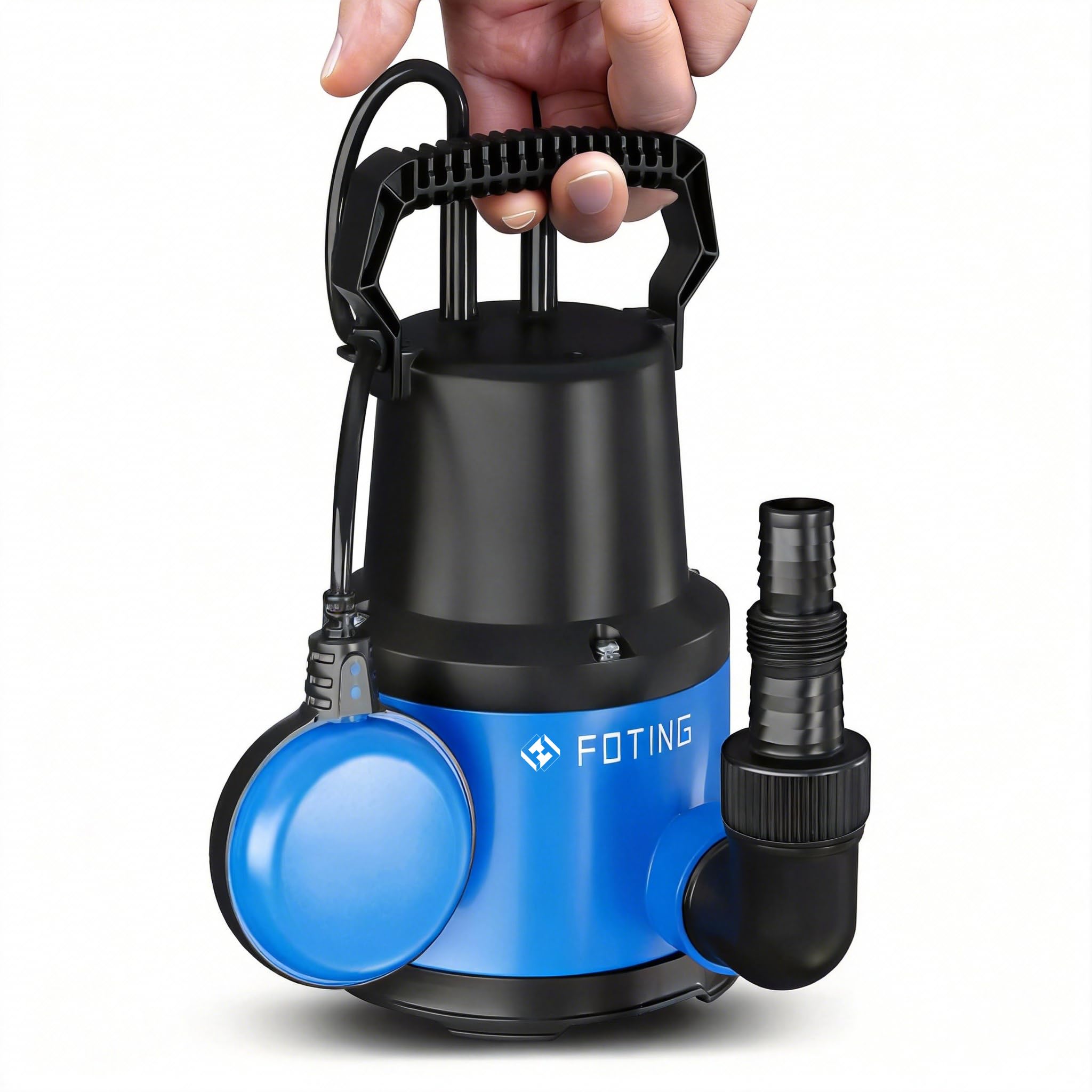 Jolof Store 400W Submersible Water Pump with Float Switch - 8000L/H
