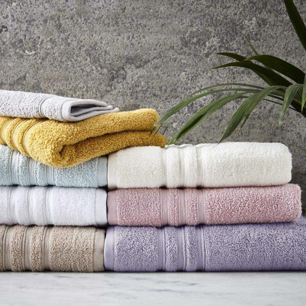 Catherine Lansfield Zero Twist Cotton 50x85cm Hand Towel Pink