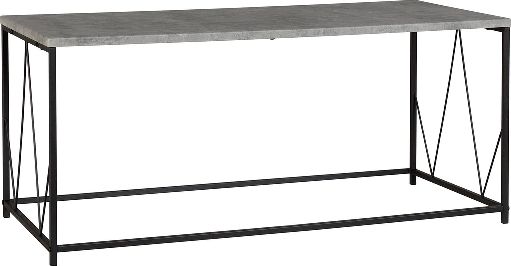 Seconique Athens Rectangular Coffee Table in Concrete Effect
