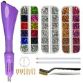 Afantti Hot Fix Applicator Wand Kit – Rhinestone Setter with 3000 Gems