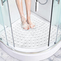 Corner Shower Mat – Non-Slip Anti-Mould Quadrant Rubber 70x70cm
