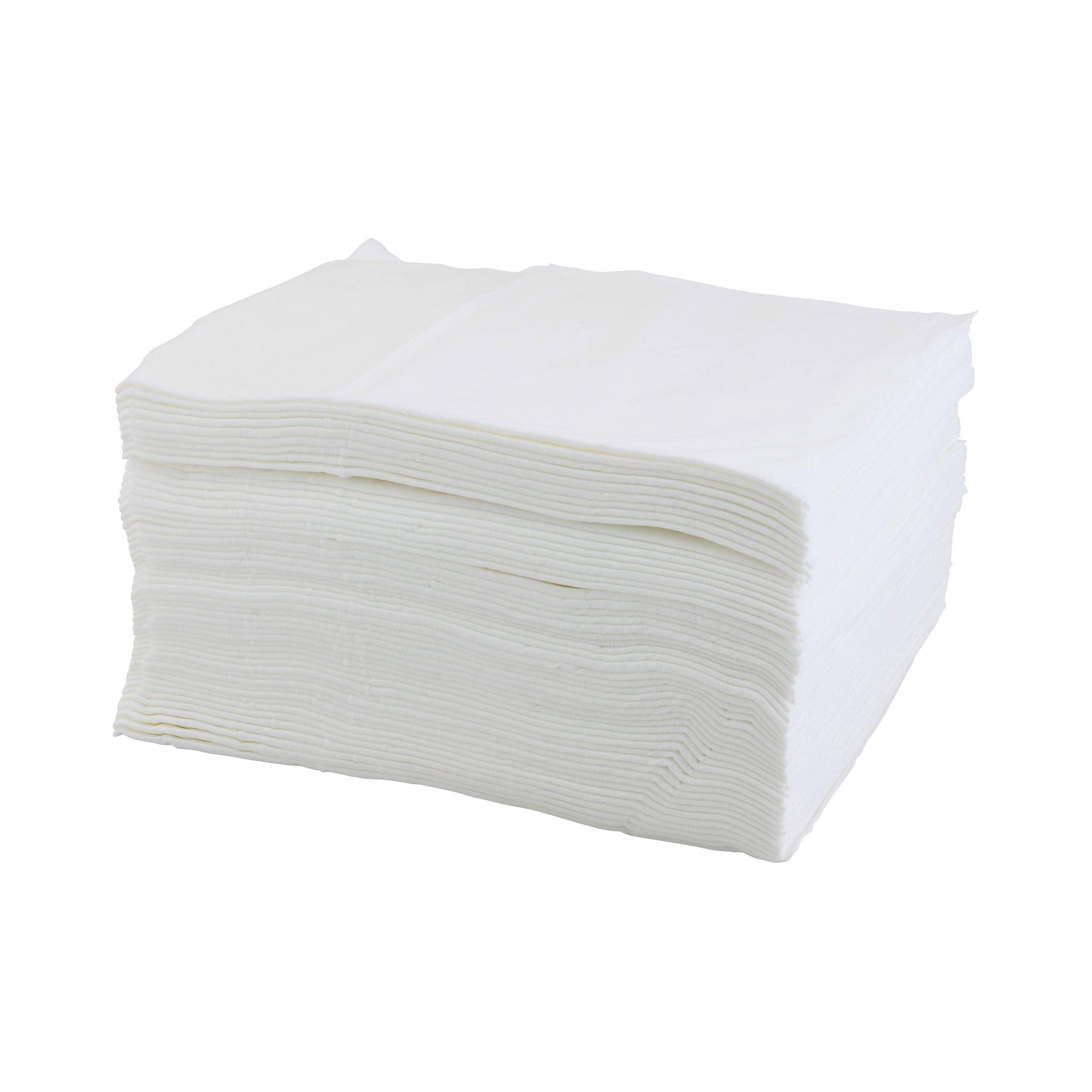 RELMOS Disposable Biodegradable White Salon Hairdressing Towels | 100 Pack