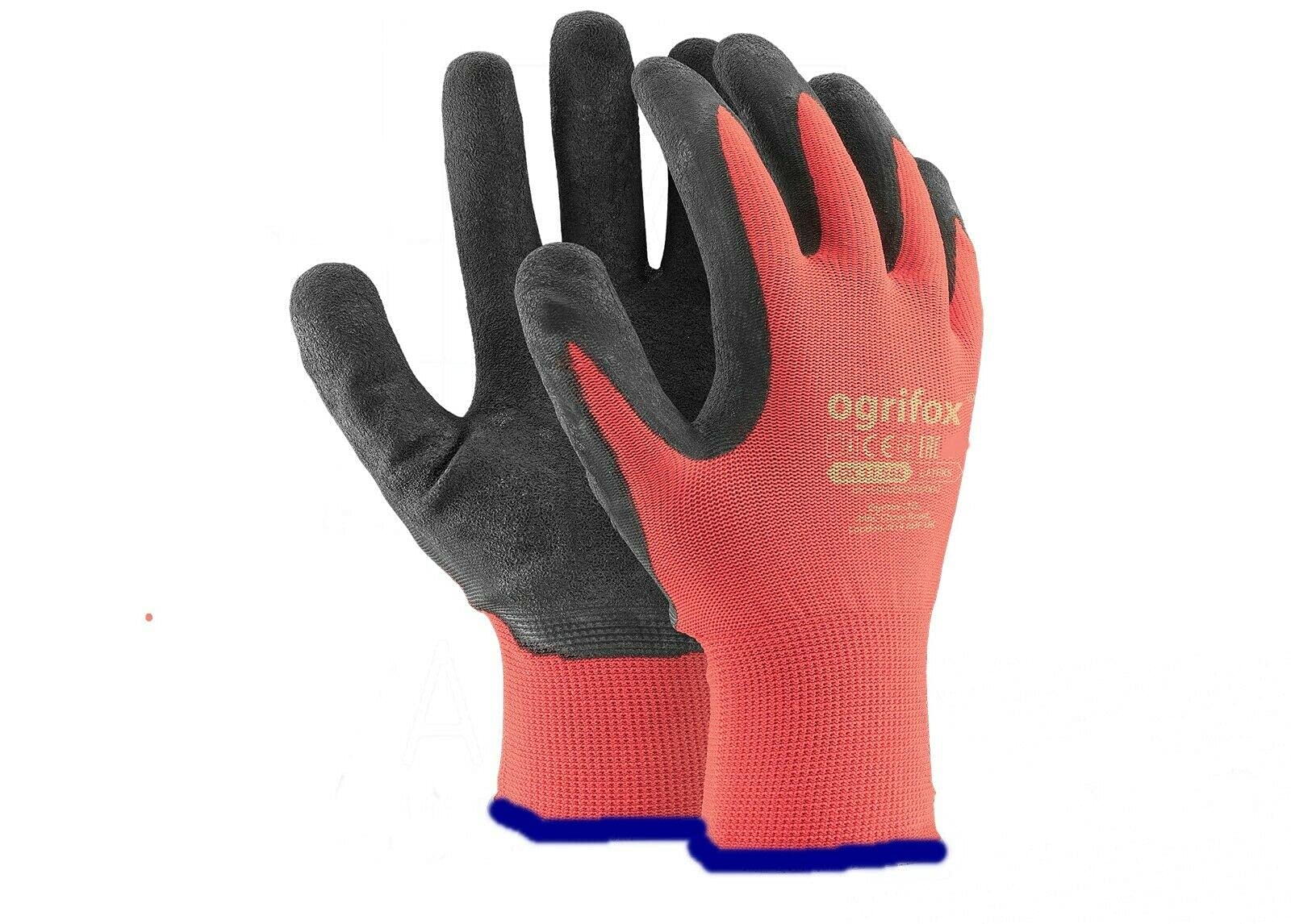 Jolof Store Latex Coated Work Gloves – 24 Pairs Durable Safety Grip