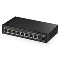 Binardat 8-Port 2.5G Ethernet Switch | 10G SFP+ Unmanaged Multi-Gigabit