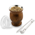 binsakao Yerba Mate Cup Set | 250ml Double-Walled Stainless Steel