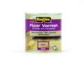 Rustins Floor Varnish Clear Satin 1L – Scratch-Resistant Wood Protection