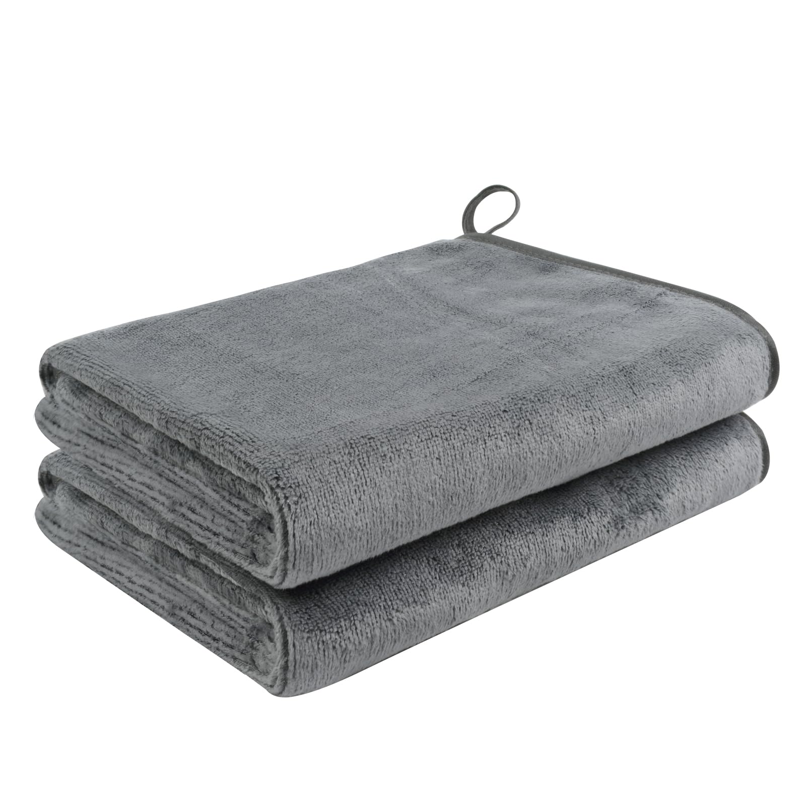 VIVOTE Microfiber Hand Towel | Quick Dry Absorbent Hanging Towel, 2 Pack