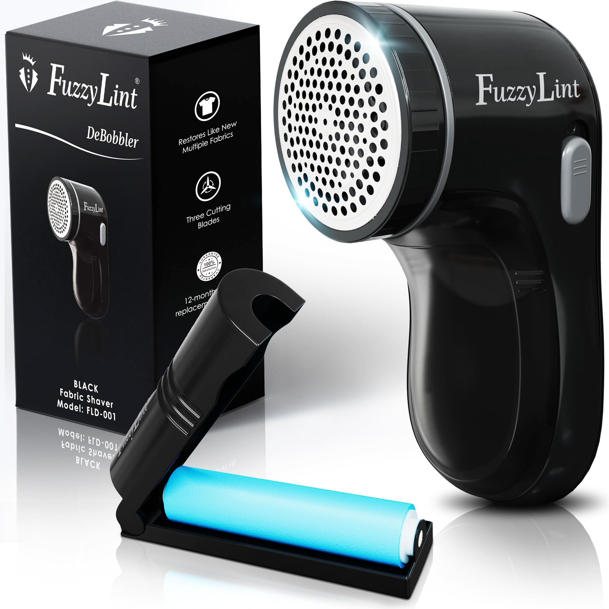 Fabric Shaver & Lint Remover – Battery Operated Debobbler