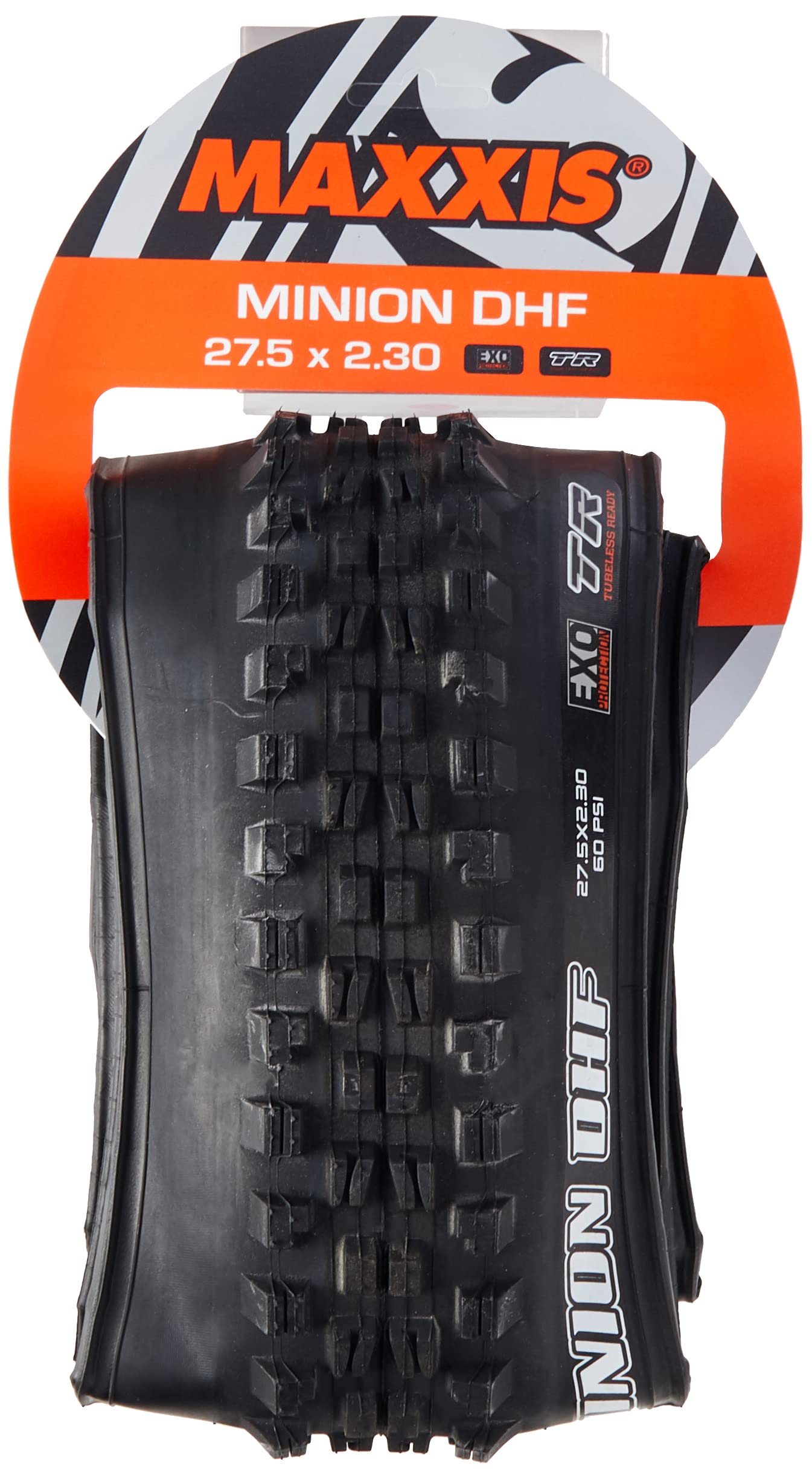 Maxxis Minion DHF MTB Tyre – 3C MaxxGrip Wire Bead 27.5 x 2.50