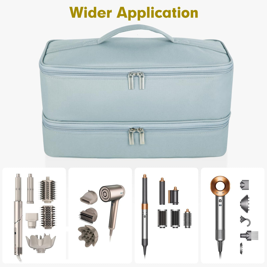 GENCAM Double-Layer Carrying Case Compatible with Shark Flexstyle Gray - image 5