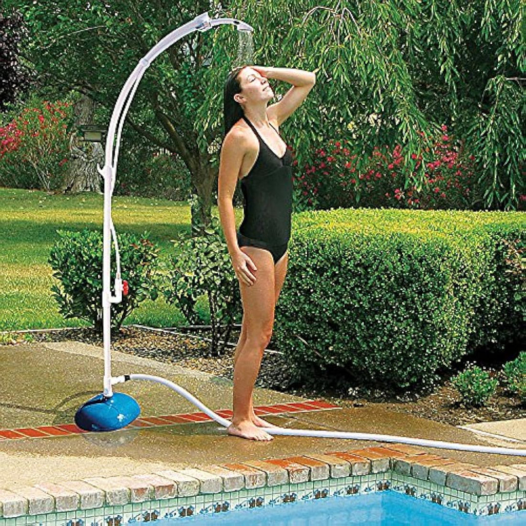 Portable Outdoor Poolside Shower – Weather-Resistant Base