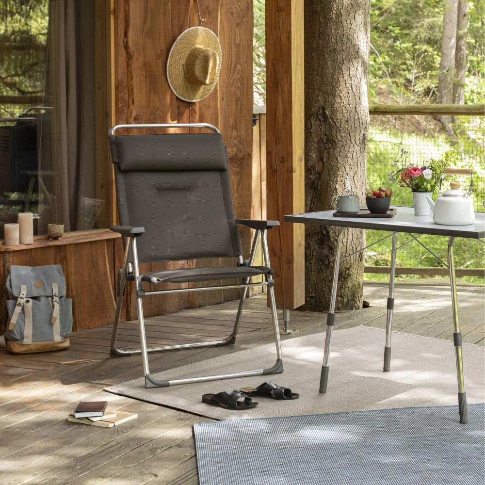 Lafuma California Adjustable Camping Table | Foldable & Heat-Resistant