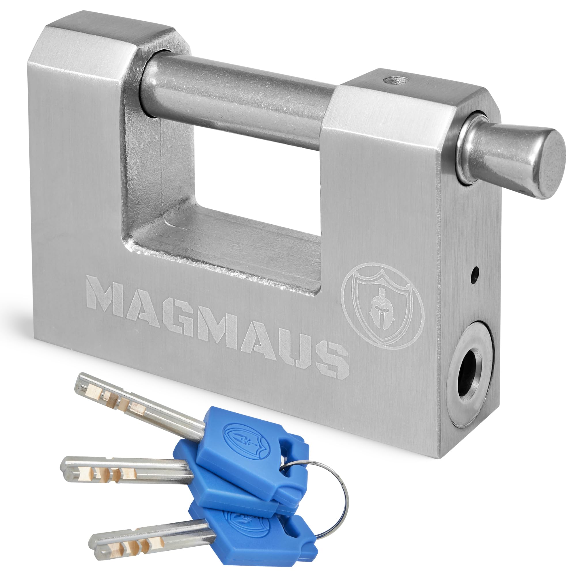 Magmaus RTL80 Heavy Duty Shipping Container Padlock | Stainless Steel