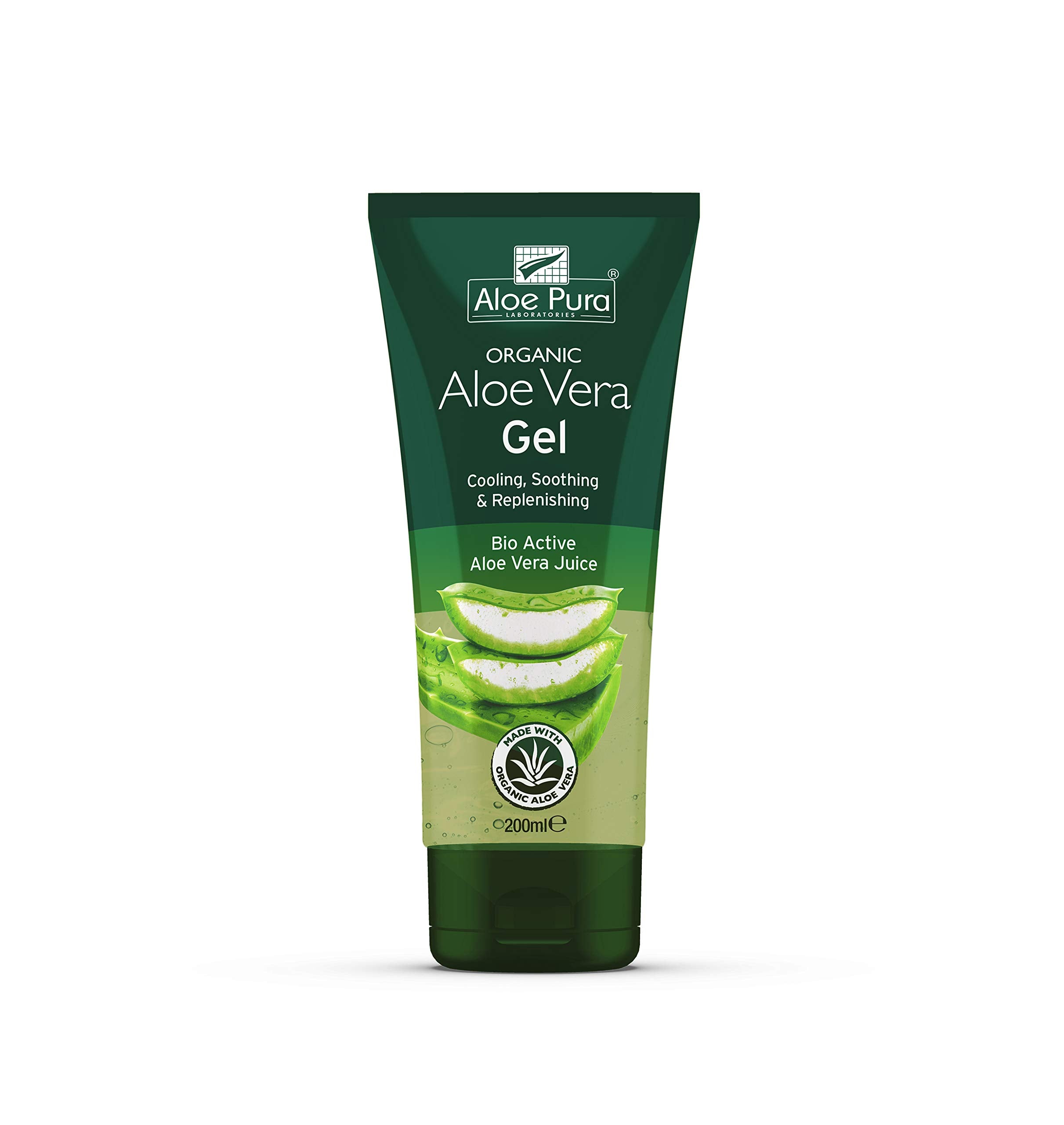 Aloe Pura Aloe Vera Gel Skin Treatment Moisturizer - 200ml (Pack of 4)