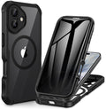 CENHUFO iPhone 17 Privacy Case | MagSafe 360 Full Body Shockproof – Black