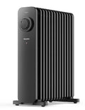 Pelonis Phoenix 13M Oil Filled Radiator - 2500W Silent Space Heater, Black