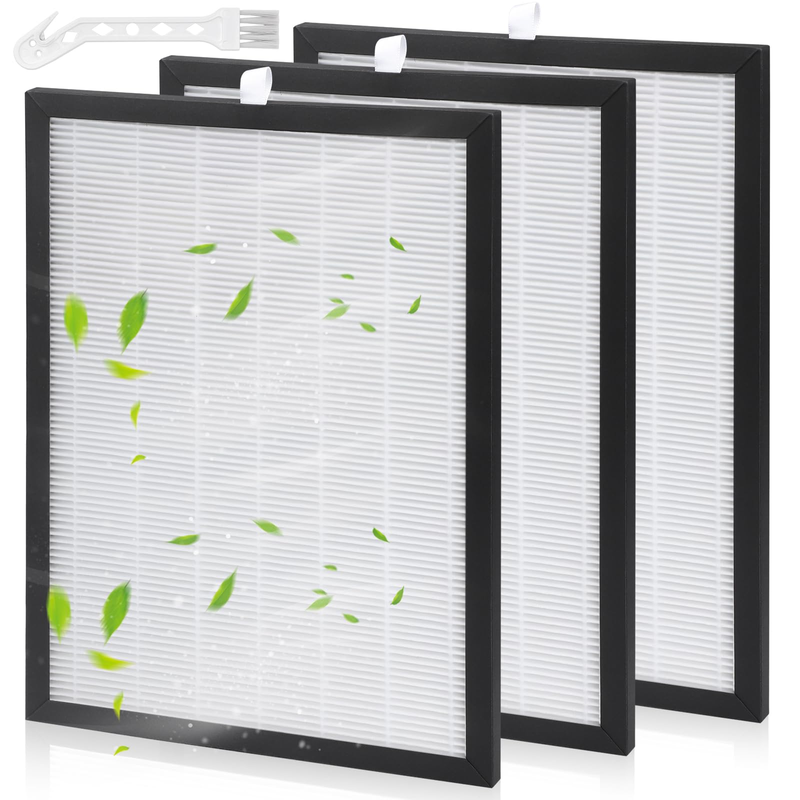 Kigniote HEPA Filter 3-Pack for Meaco 20L & 20LE Low Energy Dehumidifier