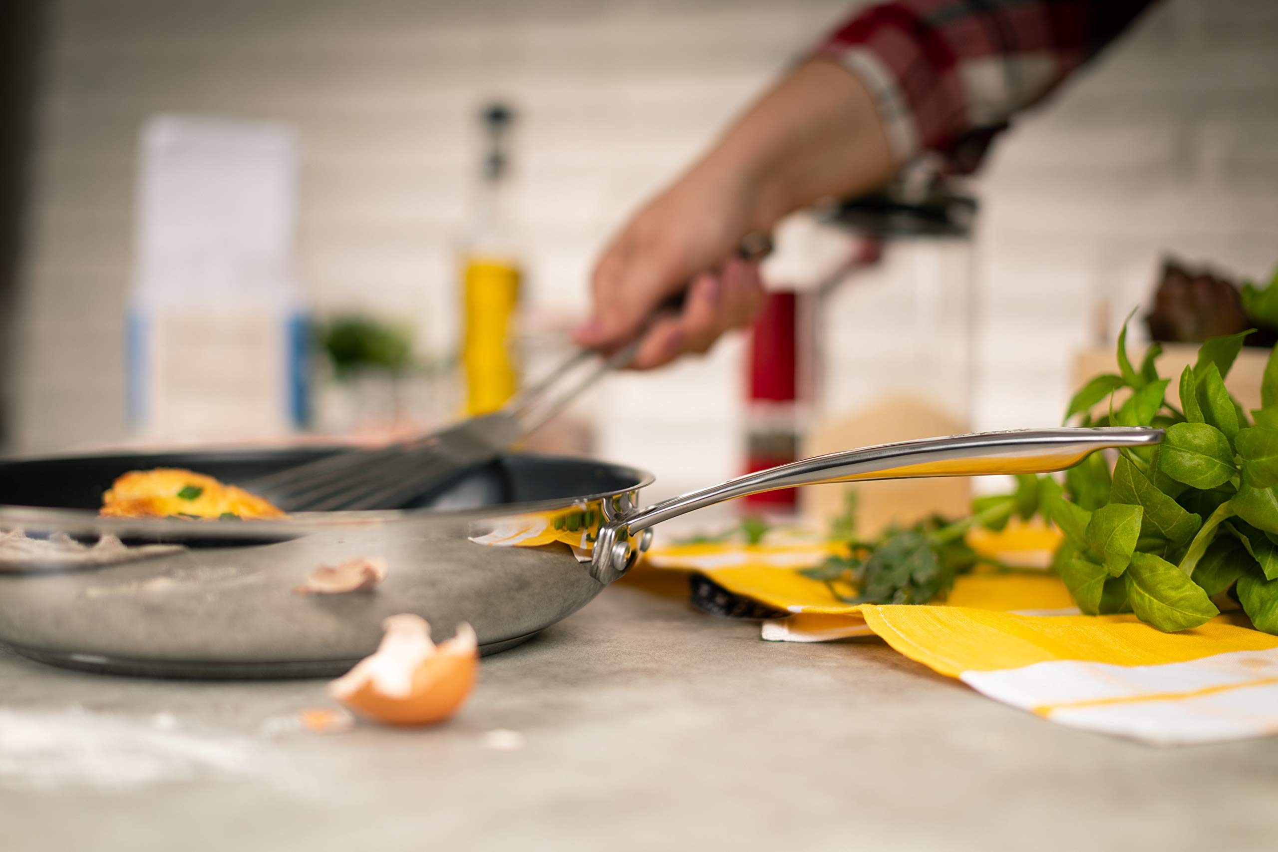 Kuhn Rikon Allround Non-Stick Frying Pan | 28cm Stainless Steel