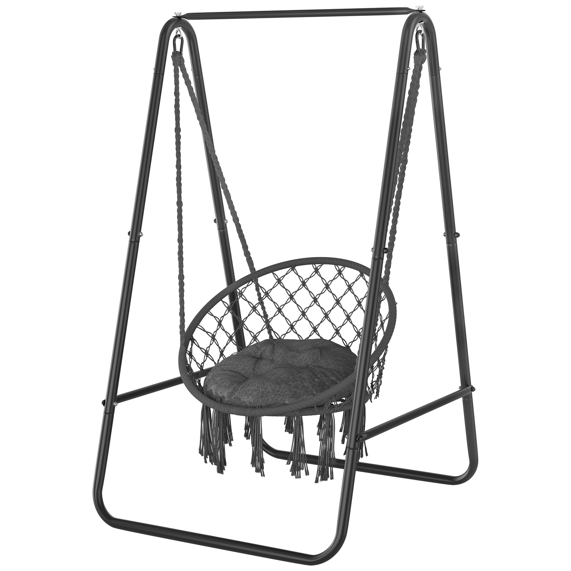 YITAHOME Hanging Chair with Stand | Heavy-Duty Steel Hammock Swing