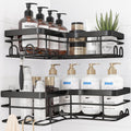 Kitsure Corner Shower Caddy – 2 Pack Rustproof Stainless Steel Organizer