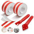 SNAILGARDEN Waterproof Bath Sealant Strip | 2 Rolls Acrylic Caulk Tape